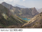 Куликолонское озеро в Фанских горах. Таджикистан. Стоковое фото, фотограф Александр Усик / Фотобанк Лори