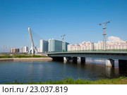 Безымянный мост через Матисов канал. Санкт-Петербург (2016 год). Редакционное фото, фотограф Румянцева Наталия / Фотобанк Лори