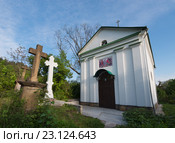 Кладбище в Кременце. Тернопольская область, Украина (2016 год). Стоковое фото, фотограф Онищенко Виктор / Фотобанк Лори