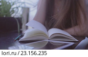 Страницы книги перелистываются от ветра. Стоковое видео, видеограф Загородний Кирилл / Фотобанк Лори