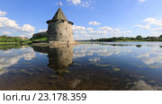 Кремль во Пскове (2016 год). Стоковое видео, видеограф Яна Королёва / Фотобанк Лори