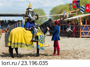Международный рыцарский "Турнир святого Георгия" (2016 год). Редакционное фото, фотограф Алексей Бок / Фотобанк Лори