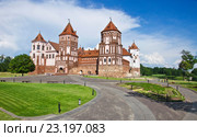 Европа, Беларусь: Мирский замок (2014 год). Стоковое фото, фотограф Писаревский Владислав / Фотобанк Лори