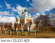Церковь Покрова Божией Матери в Мариенбурге. Гатчина. Ленинградская область (2016 год). Стоковое фото, фотограф Сергей Афанасьев / Фотобанк Лори