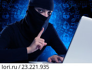 Internet security concept . Mixed media. Стоковое фото, фотограф Sergey Nivens / Фотобанк Лори