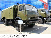 Машина контрольно-проверочная С01М02 на базе автомобиля КамАЗ (2011 год). Редакционное фото, фотограф Виктор Топорков / Фотобанк Лори