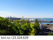 Морской порт Одессы (2016 год). Стоковое фото, фотограф Юлия Желтенко / Фотобанк Лори