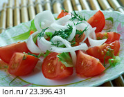 Chilean Salad. Стоковое фото, фотограф Александр Fanfo / Фотобанк Лори