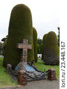 Municipal cemetery; Punta Arenas, Magallanes, Chile (2014 год). Редакционное фото, фотограф Free Wind / Фотобанк Лори