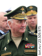 Командующий войсками Западного военного округа генерал-полковник Андрей Картаполов (2016 год). Редакционное фото, фотограф Александр Тарасенков / Фотобанк Лори