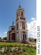 Храм Святителя Николая Чудотворца в Русиново, Калужская область (2016 год). Стоковое фото, фотограф Михаил Рыбачек / Фотобанк Лори