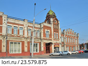 Россия,  Барнаул. Здание Барнаульской городской думы 1914-1916 годов постройки. Редакционное фото, фотограф Овчинникова Ирина / Фотобанк Лори