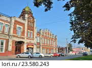 Россия, Барнаул. Здание Барнаульской городской думы 1914-1916 годов постройки. Редакционное фото, фотограф Овчинникова Ирина / Фотобанк Лори