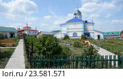 Монастырский комплекс в селе Дедово, Башкортостан, Россия. Стоковое видео, видеограф Mikhail Erguine / Фотобанк Лори