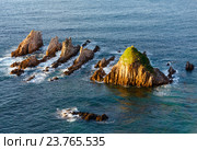 Sharp islets. Asturias, Spain. (2016 год). Стоковое фото, фотограф Юрий Брыкайло / Фотобанк Лори