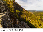 Скалы Айгир. Башкортостан. Южный урал. Стоковое фото, фотограф Акиньшин Владимир / Фотобанк Лори