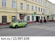 Москва. Малый Палашевский переулок (2016 год). Редакционное фото, фотограф Илюхина Наталья / Фотобанк Лори
