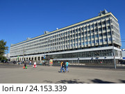 Государственная корпорация по атомной энергии "Институт стратегической стабильности". Луганская улица, 9. Район Царицыно. Москва (2016 год). Редакционное фото, фотограф lana1501 / Фотобанк Лори