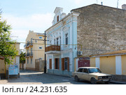 Дом наследников Беданьянц, 1901 г.  г. Евпатория, ул. Тучина, 21 (2016 год). Редакционное фото, фотограф Александр Щепин / Фотобанк Лори
