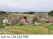 Поселок Куркиёки. Республика Карелия (2016 год). Стоковое фото, фотограф Дмитрий Шишков / Фотобанк Лори