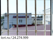Типичный тюремный пейзаж. Исправительная система Россия УФСИН. Стоковое фото, фотограф Mikhail Erguine / Фотобанк Лори