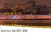 Москва, интервальная съемка, 4K (2016 год). Стоковое видео, видеограф Popov Roman / Фотобанк Лори