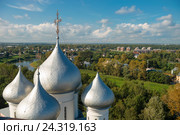 Вологда. Вид сверху, с колокольни Софийского собора (2016 год). Стоковое фото, фотограф Pukhov K / Фотобанк Лори