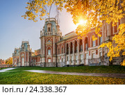 Москва. Солнечное дерево. Solar tree (2016 год). Редакционное фото, фотограф Baturina Yuliya / Фотобанк Лори