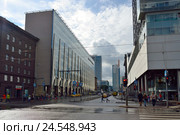 Вид на отель в центре Таллина (2014 год). Редакционное фото, фотограф Иван Козлович / Фотобанк Лори
