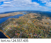 Поселок Селище у озера Волго (2014 год). Стоковое фото, фотограф Илья Якунин / Фотобанк Лори