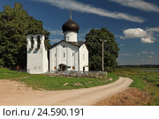 Ильинская церковь в Выбутах (Псковская область) (2016 год). Стоковое фото, фотограф Самохвалов Артем / Фотобанк Лори