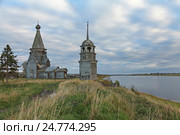 Храмовый комплекс в Пияле (Архангельская область) (2016 год). Стоковое фото, фотограф Самохвалов Артем / Фотобанк Лори