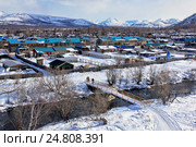 Россия,Камчатка, посёлок Эссо (2015 год). Стоковое фото, фотограф Геннадий Теплицкий / Фотобанк Лори