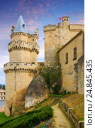 Medieval castle at Olite (2016 год). Стоковое фото, фотограф Яков Филимонов / Фотобанк Лори