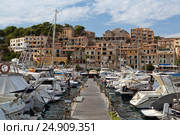 Port in the town of Sóller, Palma de Mallorca (2016 год). Стоковое фото, фотограф Руслан Кудрин / Фотобанк Лори