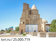 Мавзолей Дорус-Соадат в Шахрисабзе, Узбекистан (2016 год). Стоковое фото, фотограф Ирина Яровая / Фотобанк Лори