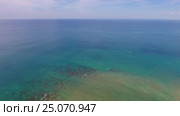 Aerial video of cape and sea in Khao Lak. Стоковое видео, видеограф Михаил Коханчиков / Фотобанк Лори