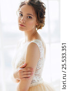 Beautiful bride. Стоковое фото, фотограф Алена Роот / Фотобанк Лори