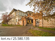 Бывшая усадьба купца Кытманова, Енисейск. Стоковое фото, фотограф Владимир Пойлов / Фотобанк Лори