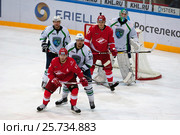 O. Pogorishny (75) and A. Voronin (17) Редакционное фото, фотограф Alexander Mirt / Фотобанк Лори