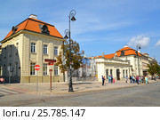 Вид на галерею Кордегарда. Варшава, Польша (2014 год). Редакционное фото, фотограф Ирина Борсученко / Фотобанк Лори