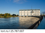 Выгостровская ГЭС. Республика Карелия (2016 год). Стоковое фото, фотограф Яковлев Сергей / Фотобанк Лори