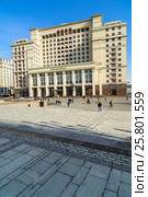 Four Seasons Hotel Moscow (2017 год). Редакционное фото, фотограф Станислав Сергеев / Фотобанк Лори