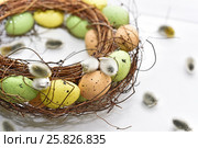 Abstract composition for Easter celebration. Стоковое фото, фотограф Роман Клевцов / Фотобанк Лори