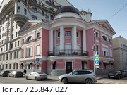 Москва, Погорельский переулок и Щетининский переулок (2017 год). Редакционное фото, фотограф Дмитрий Неумоин / Фотобанк Лори