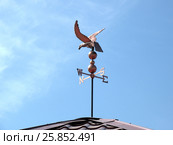 Флюгер на фоне неба. Стоковое фото, фотограф Анатолий Заводсков / Фотобанк Лори