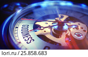 Goodness - Text on Pocket Watch. 3D Render. Стоковая иллюстрация, иллюстратор Илья Урядников / Фотобанк Лори