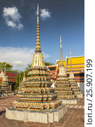 Wat Pho or Wat Phra Nakhon temple in Bangkok, Thailand, Asia. Стоковое фото, агентство BE&W Photo / Фотобанк Лори