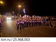 Карнавал в честь праздника Кавалькада трех царей-волхвов (Cavalcade of Magi). Лос Кристианос, Тенерифе, Канары, Испания (2016 год). Редакционное фото, фотограф Кекяляйнен Андрей / Фотобанк Лори