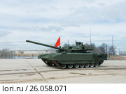 парад, победы, великая, отечественная, война, лет, 72, победа, день, тренировка, репетиция, полигон, алабино, прогон, плац, празднование, праздник, показ, легендарный, исторический, ретро, средний, танк, т, 34, 85, т34, орудие, транспорт, боевая, машина (2017 год). Редакционное фото, фотограф Алексей Бок / Фотобанк Лори